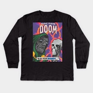 Doctor Doom Kids Long Sleeve T-Shirt